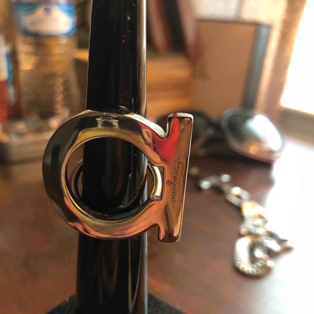 Ferragamo scarf ring
